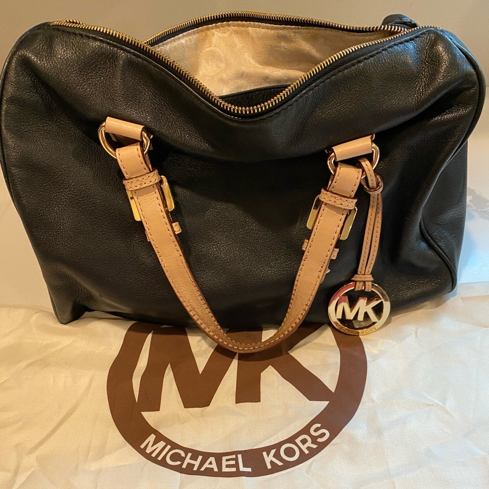 Michael Kors Black Jet Set Satchel